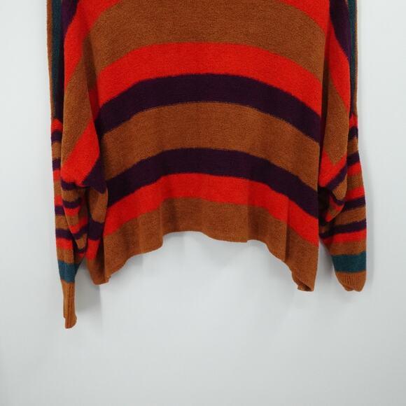 Free People Sweater Womens XS Terracotta All About You Oversized Slouchy Fall - Picture 10 of 14